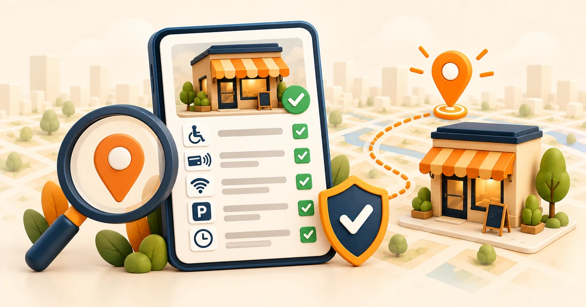 Capa de Atributos no Perfil da Empresa no Google: Como Informar o que o Cliente Precisa Saber